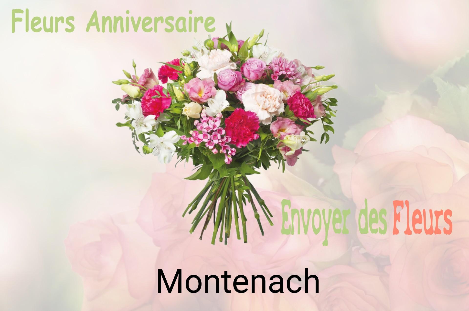 Bouquet de fleurs d’anniversaire livré à Montenach