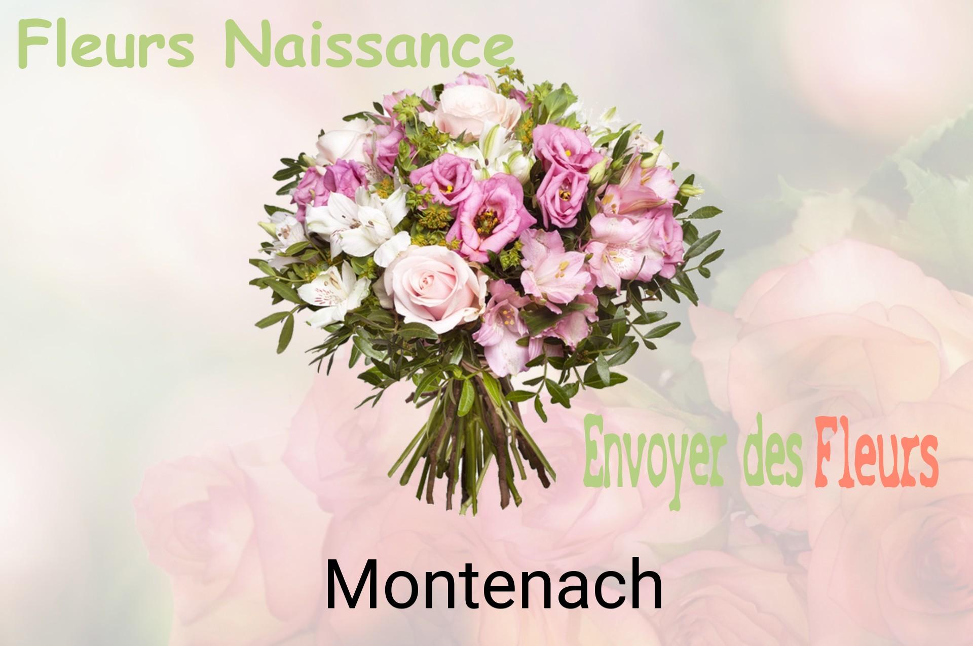 Bouquet de fleurs de naissance livré à Montenach